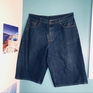 Evisu Embroidered Men’s Jean Shorts